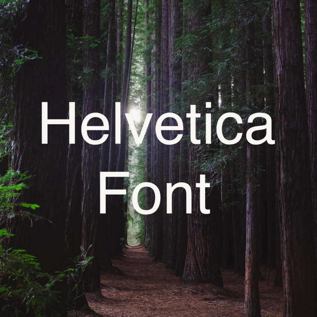 Helvetica Font Free Download
