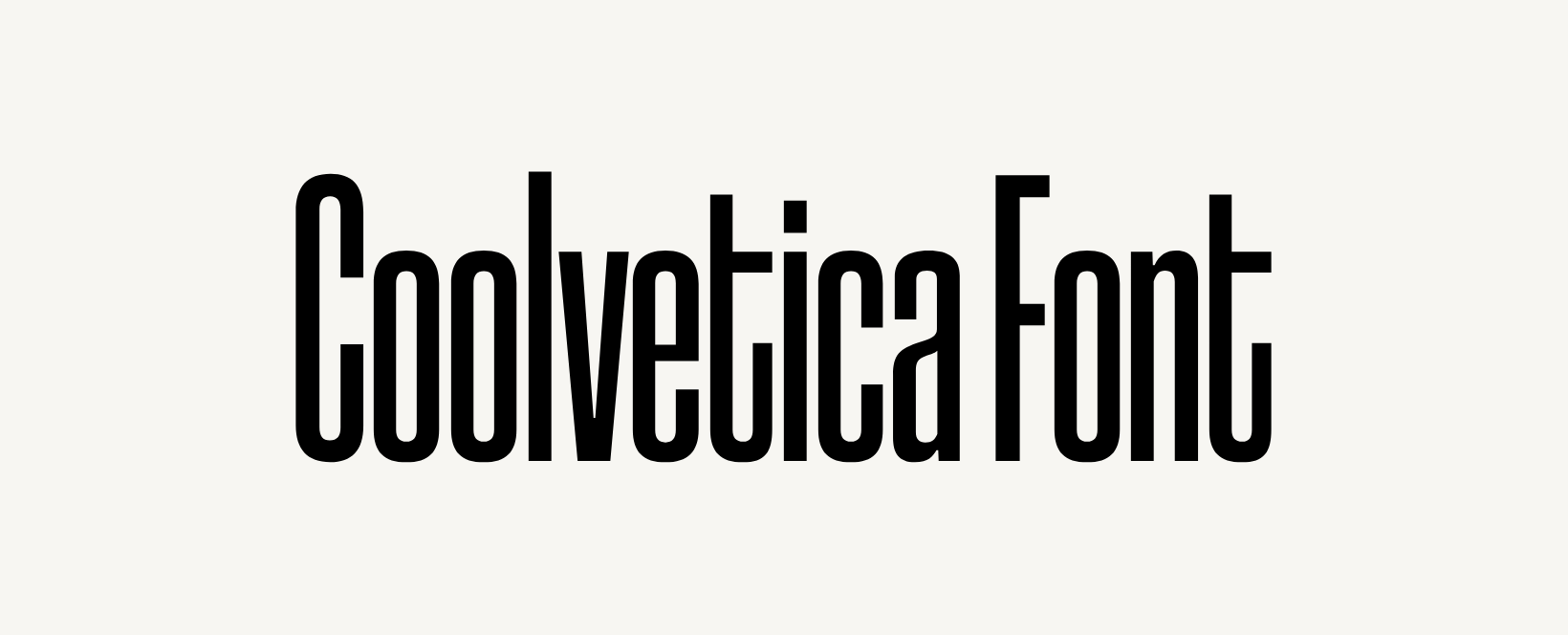 Coolvetica Font Free Download