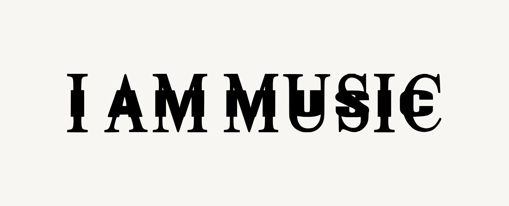 I AM MUSIC Font Free Download