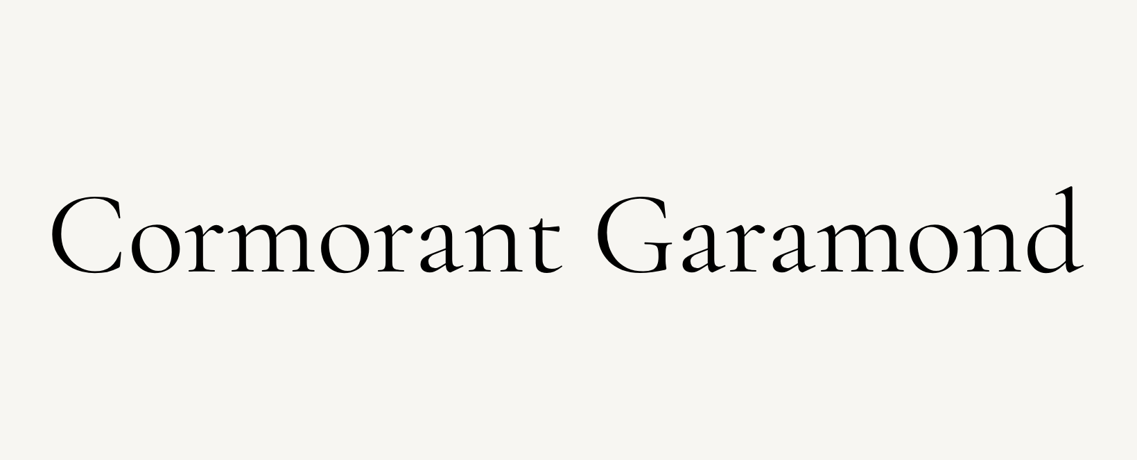 Cormorant Garamond Font Free Download