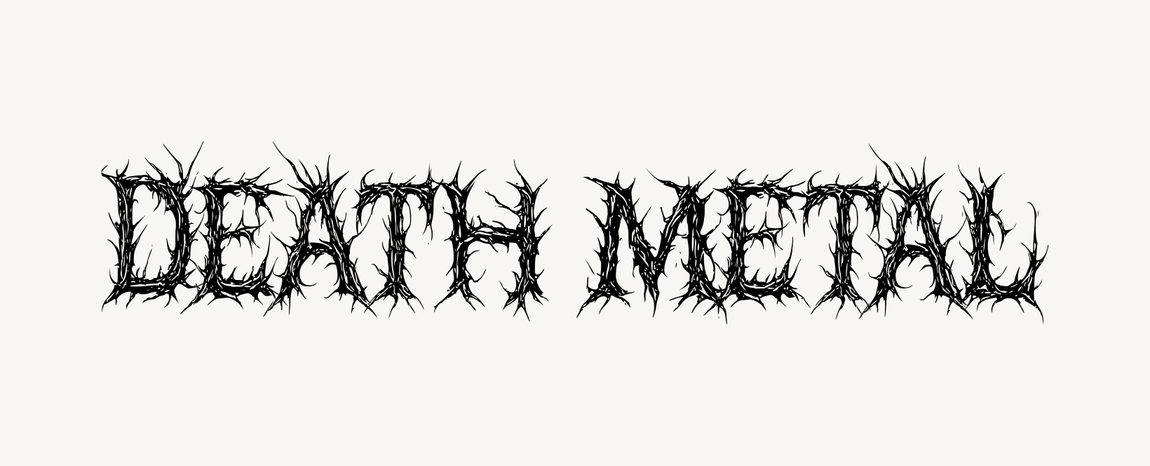 Death Metal Font