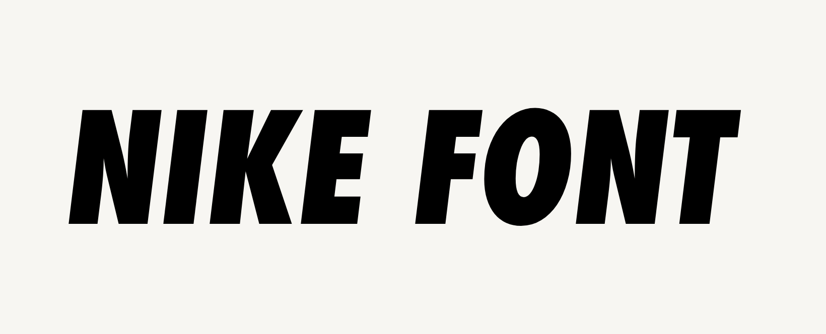 Nike Logo Font Free Download