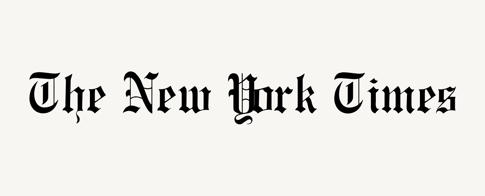 The New York Times Font/ Engravers' Old English BT Font