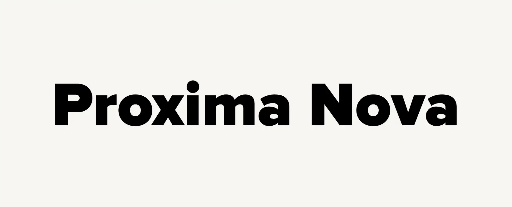 Proxima Nova Font Free Download