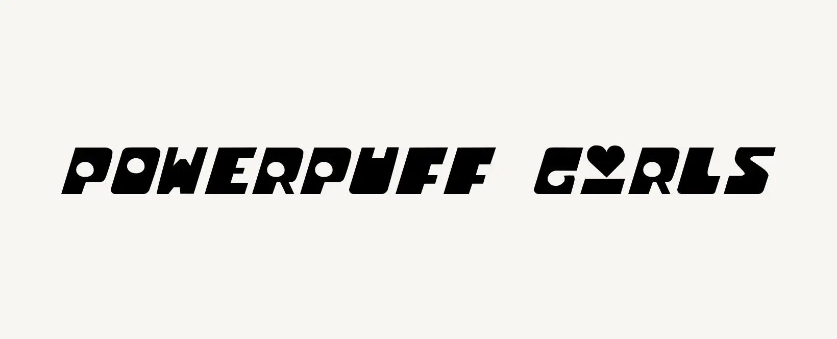 powerpuff girls font